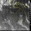 Immagine a infrarossi dell'Australia (ovest)