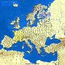 Amount of precipitation in Europe per day