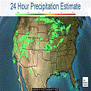 USA daily precipitation